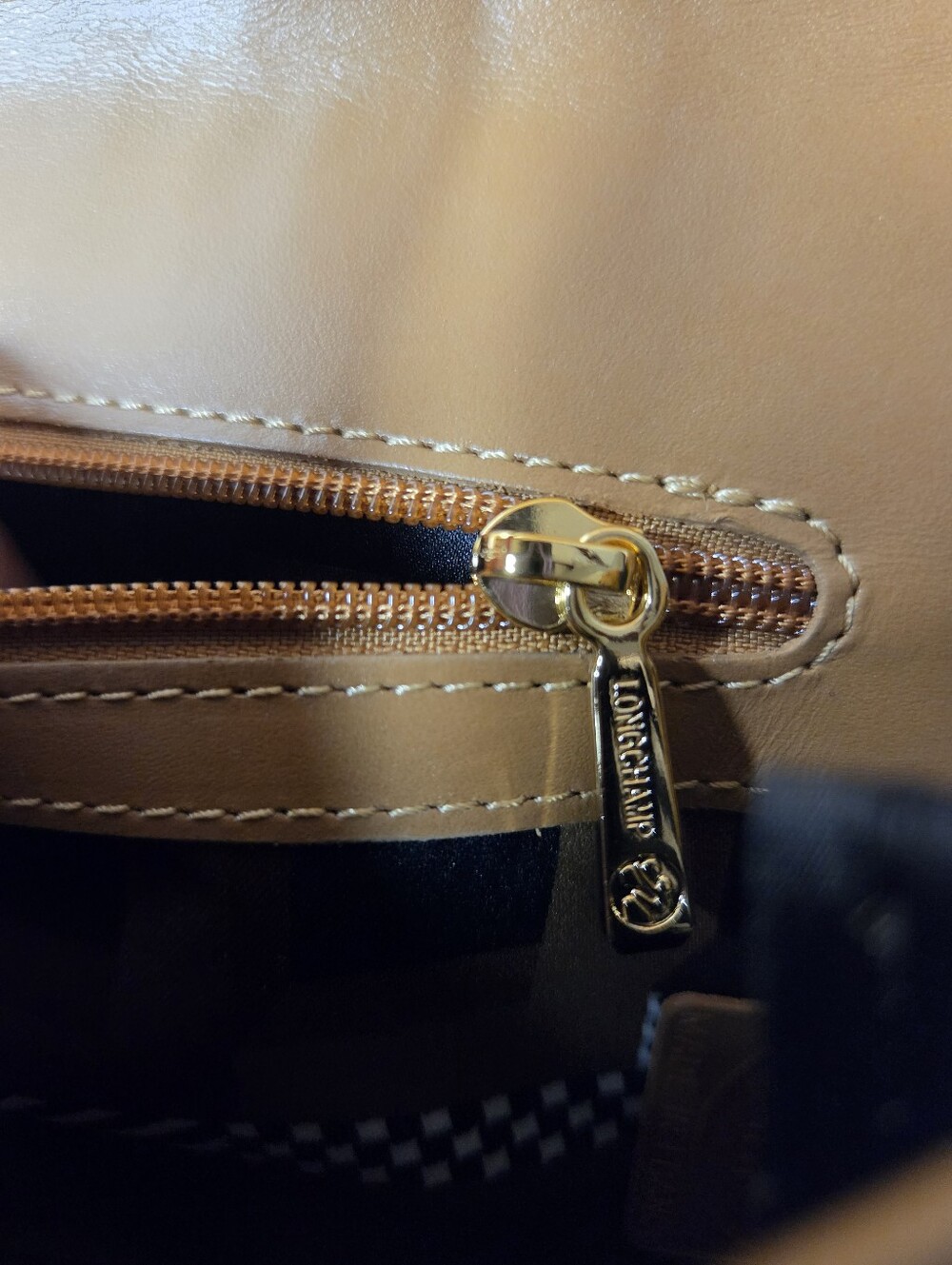 RESERVED***Longchamp Artwalk Cuir Leather Suede & Calf Hair Shoulder Bag Clutch - Picture 13 of 16